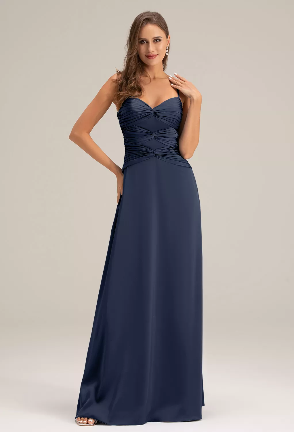 AW Selma Dark Navy  Cocktail Wedding Guest Dresses